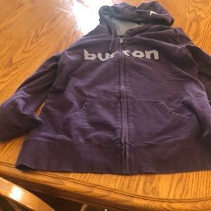 Purple zip up hoodie